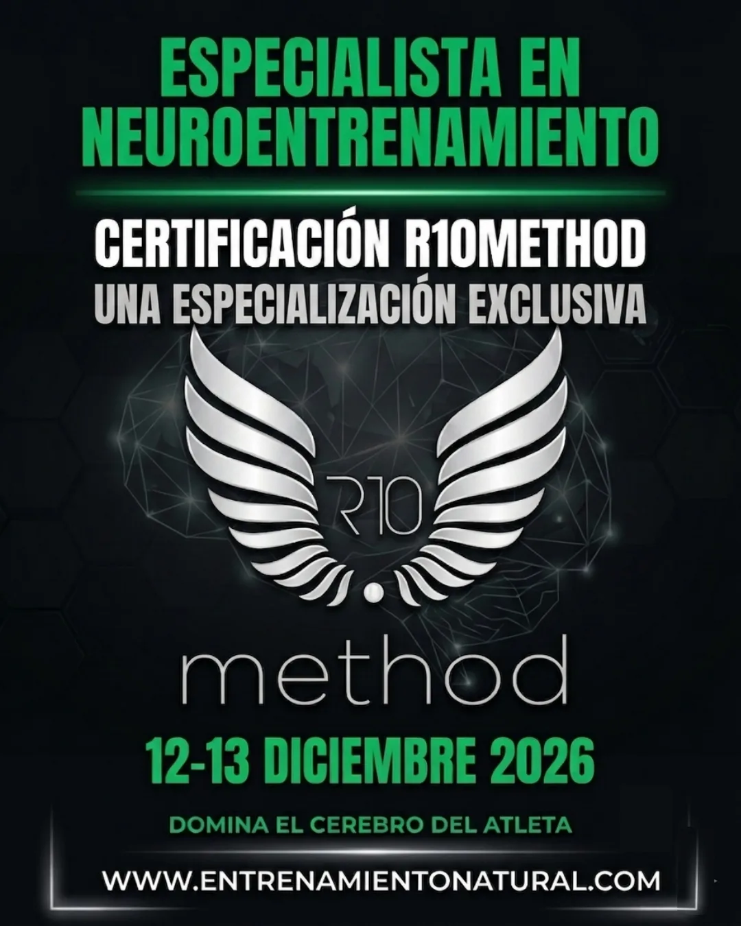 Certificación R10Method: Especialista en Neuroentrenamiento